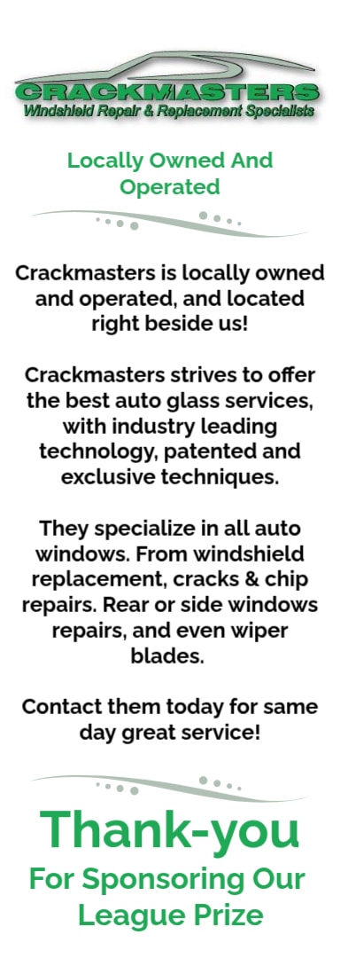 Crackmasters — Fore Seasons League Sponsor